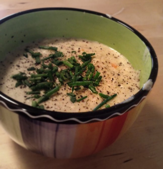 Almost Dairy Free Pacific Northwest Dungeness Crab Chowder!